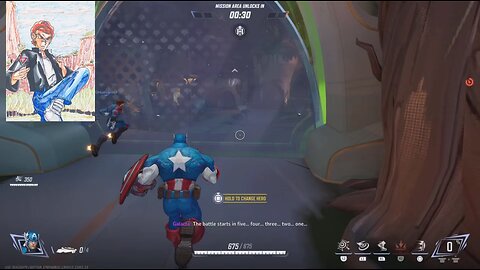 Captain America in Marvel Rivals for the W