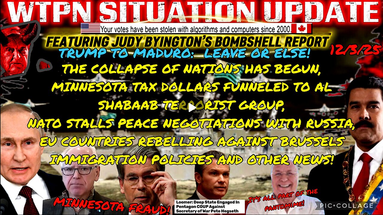 WTPN SITUATION UPDATE FEATURING RESTORED REPUBLIC 12/3/25