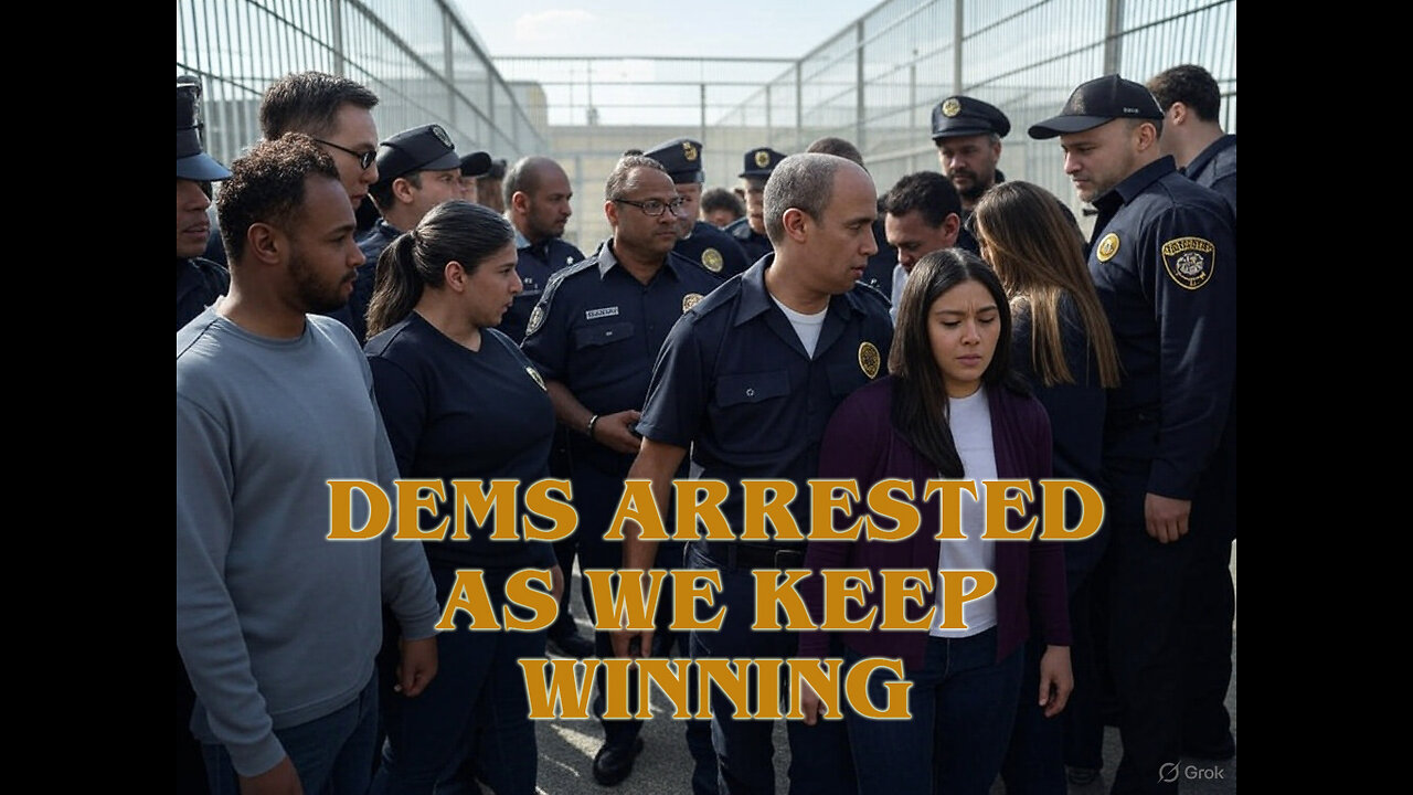 Dems Arrested, We Keep Winning!