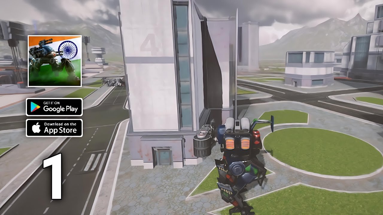 War Robots Multiplayer Battles Gameplay Walkthrough Part 1 (iOS, Android) | War Robots