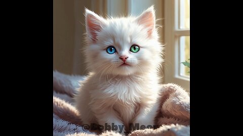 Meet Bobby Meow 😸 The Most Adorable Chibi Cat!