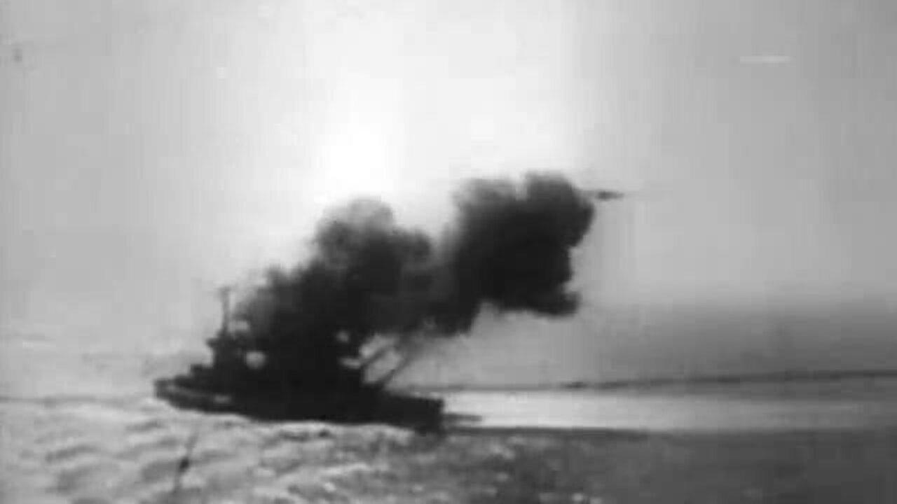 ⚠️WW2 - Dutch Oil Tanker 'Little Wave' Sinks a Japanese Cruiser with a Machine Gun - Ondina