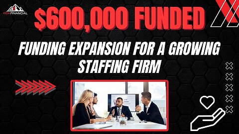 Success Story- Funding Expansion for a Growing Staffing Firm