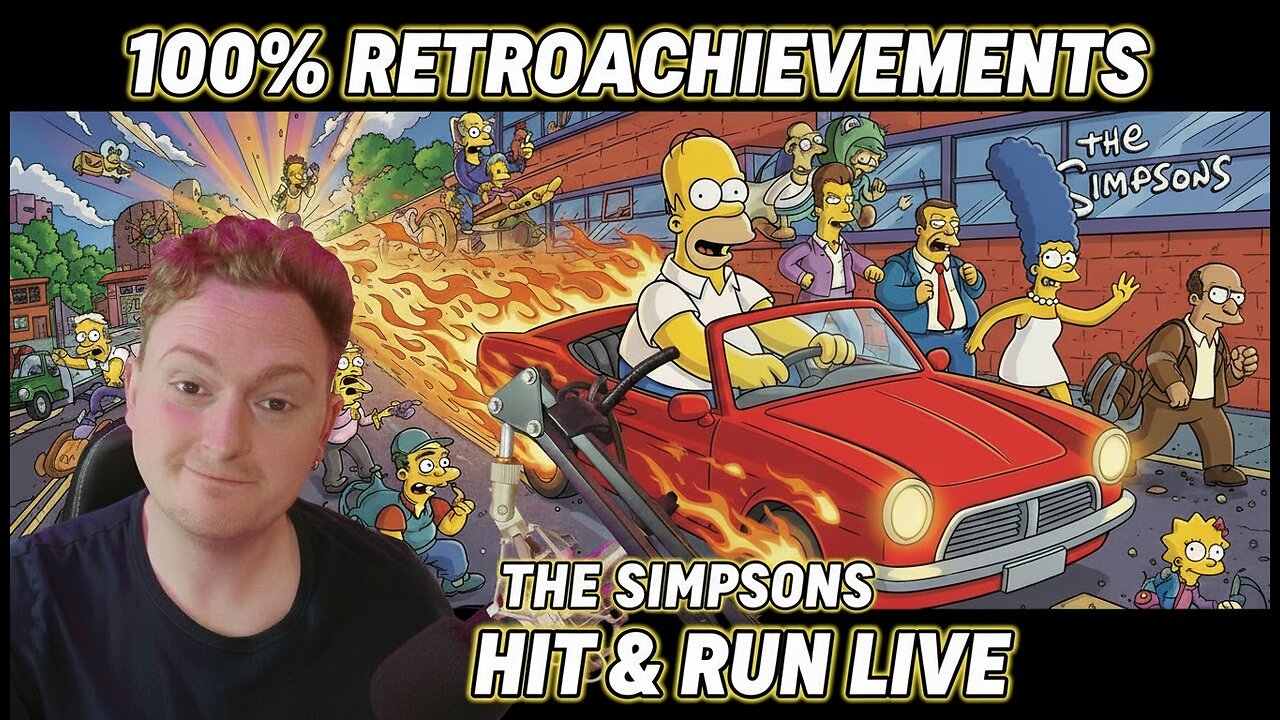 The Simpsons: Hit & Run – 100% RetroAchievements Completion LIVE