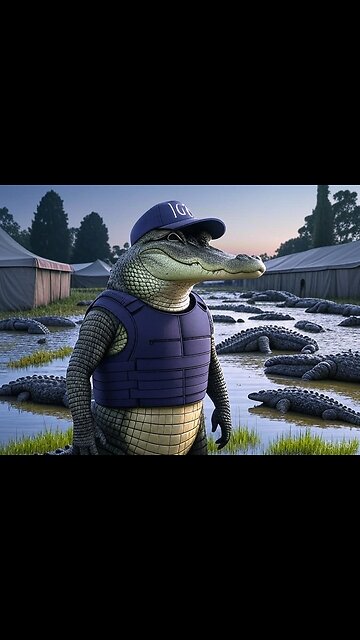 NEW SECURITY for ICE DETENTION CENTER IN FLORIDA EVERGLADES ALLIGATOR ALCATRAZ