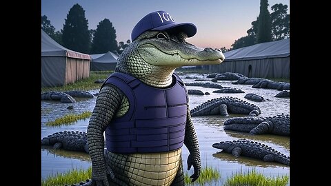 NEW SECURITY for ICE DETENTION CENTER IN FLORIDA EVERGLADES ALLIGATOR ALCATRAZ
