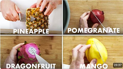 How To Slice Every Fruit | Method Mastery