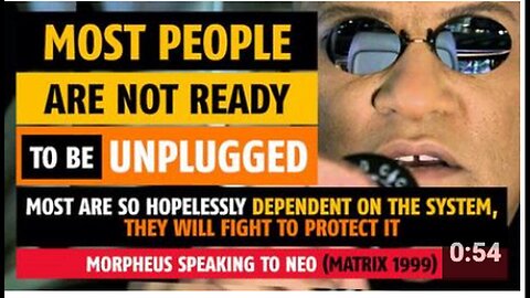 "Majority's Dependency on the System: Insights from 'The Matrix' (1999)"