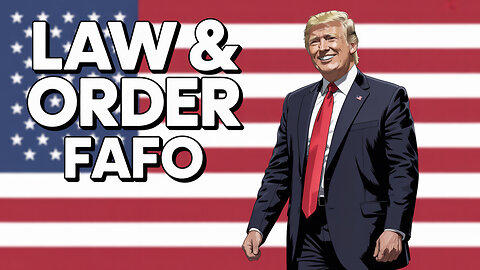 TRUMP: "THE DAYS OF THAT CRAP ARE OVER" - LAW & ORDER