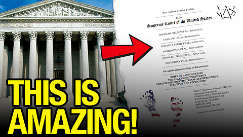 Brilliant SCOTUS Brief Destroys Birthright Citizenship Hoax!