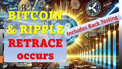 BITCOIN & Ripple RETRACE occurs