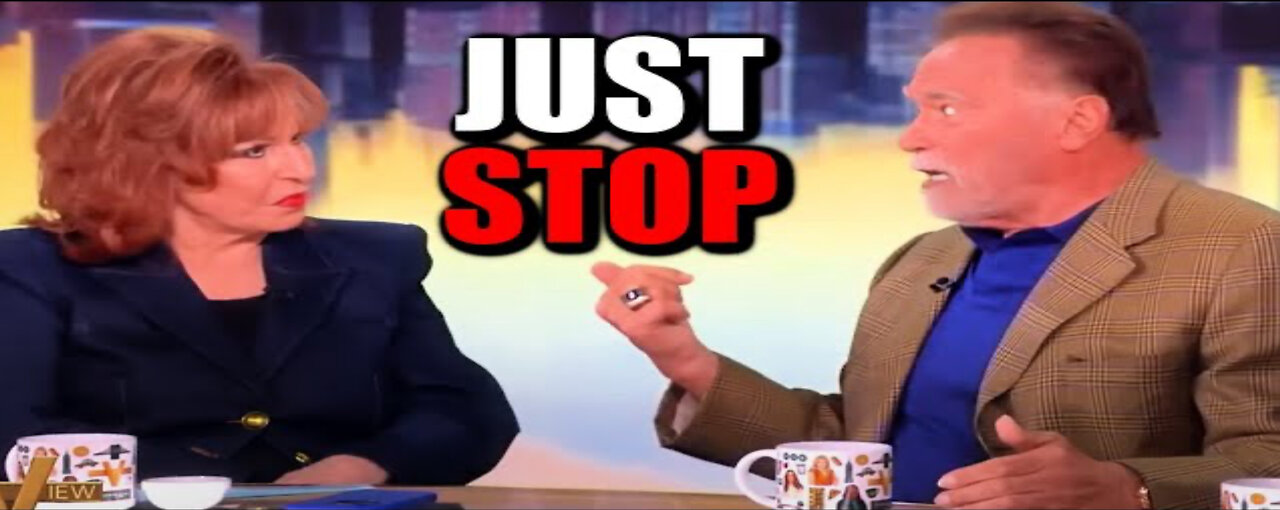 Arnold Schwarzenegger SHUTS DOWN Joy Behar in HILARIOUS WAY She Didn’t See Coming!