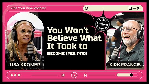 How Lisa Kromer Went From Flipping Cars to IFBB Pro — And Why Grit Still Wins | Vibe Your Vibe