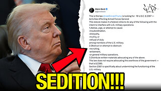 Trump Demands JAIL for Democrat Traitors!!