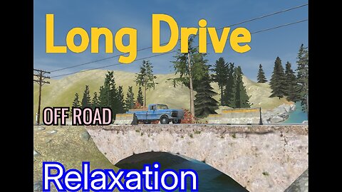 Relaxing Offroad Car Drive in No Man's Land | Soothing Jungle Exploration & ASMR Sounds for Sleep & Stress Relief