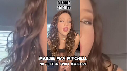 Apartment Girls Teens | Maddie May Mitchell | So Cute Singing in Tight Miniskirt!