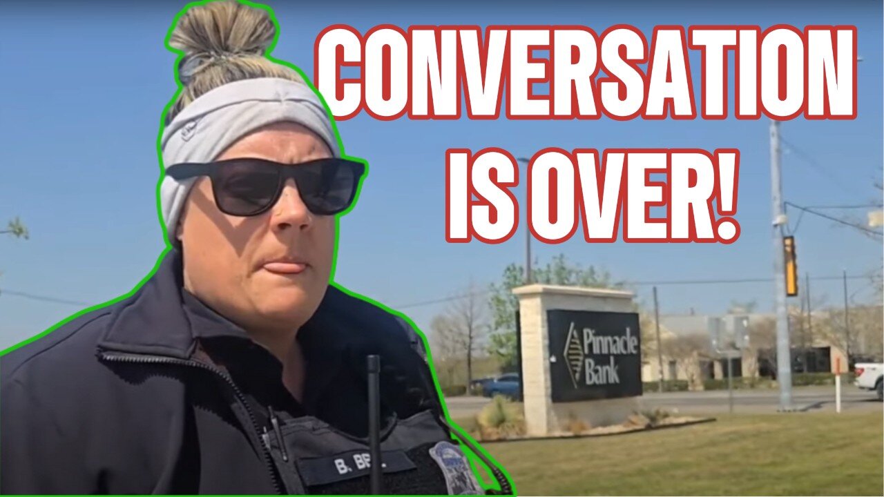 🚓 Police Arrive After Bank Manager Complains – What Happens Next? 👀 FIRST AMENDMENT AUDIT!