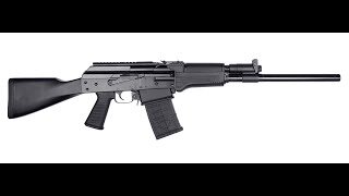 Firing the JTS MAK12 - An AK47 12 Gauge Shotgun