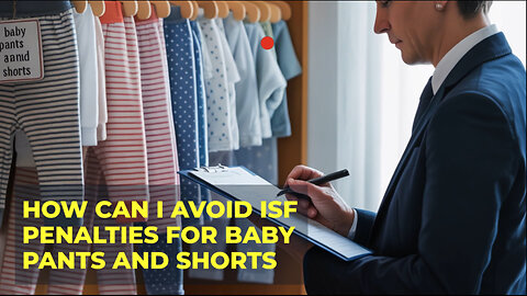How Can I Avoid ISF Penalties For Baby Pants And Shorts
