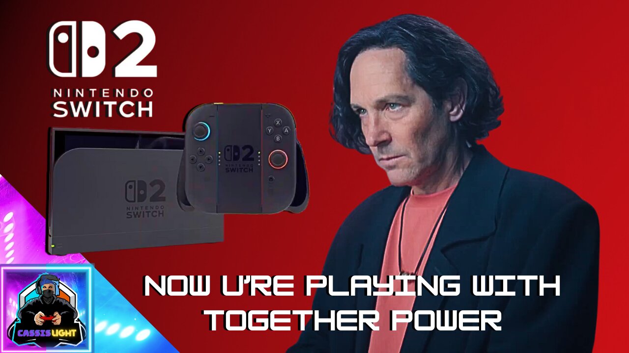 NINTENDO SWITCH 2 - NOW YOU'RE PLAYING WITH TOGETHER POWER TRAILER ( FT. PAUL RUDDY )