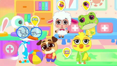 Animal Hospital – Treat Baby Frog, Chicken & Sheep in Doctor Game for Kids!