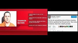 Toledo man arrested for threatening to kill JD Vance during NW Ohio visit [Pedo? Afraid of death sentence by Trump admin?]