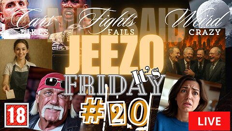 Jeezo It's Friday LIVE | Chats, Laughs, and Cold Ones to get the weekend started