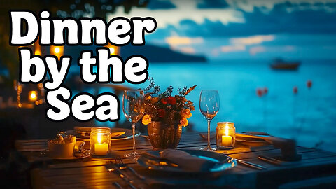 Dinner by the Sea 🌊 Waves, Wine, and Quiet Conversation