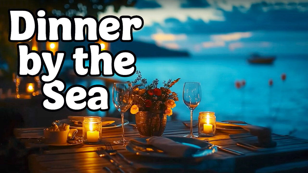 Dinner by the Sea 🌊 Waves, Wine, and Quiet Conversation