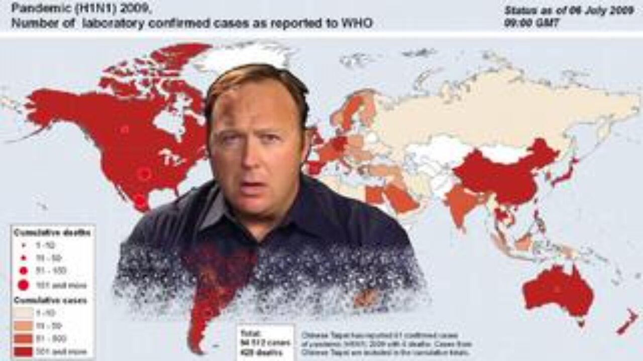 2009: Alex Jones Lays Out The Future (COVID) Plandemic During The Swine Flu