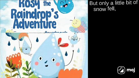 English Stories the raindrop and the snowflake ❄️❄️