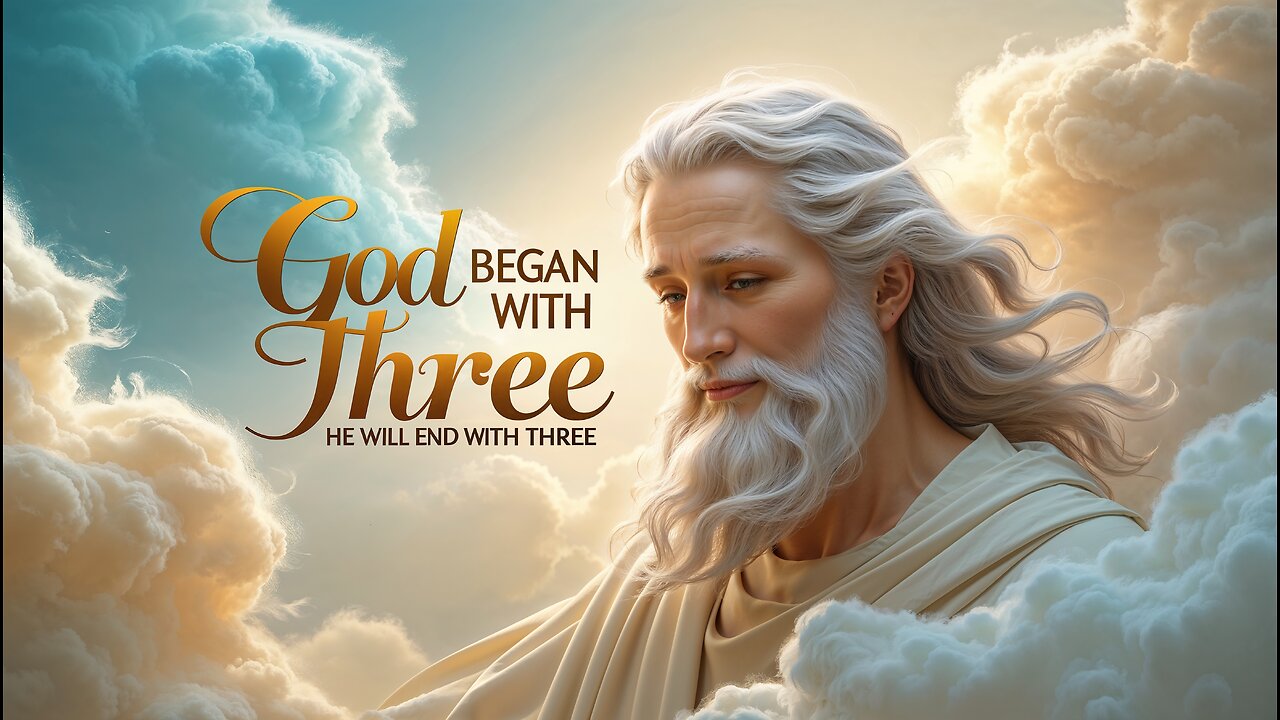 GOD BEGAN WITH THREE ~ HE WILL END WITH THREE: ANIMATED BIBLE CINEMA (ABC)