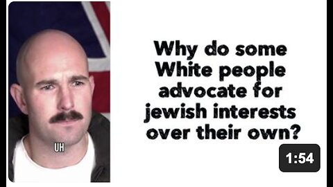 Why do some White people advocate for jewish interests over their own?