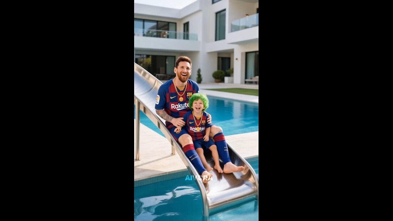 Mocked for not having a pool… so Ronaldo built his son a MEGA POOL