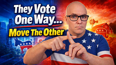 Blue Cities vs Red States: Why People Move Opposite Their Politics