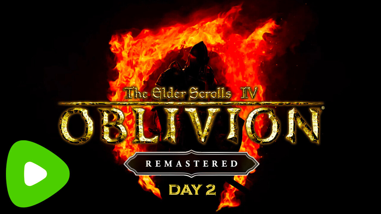 🔴LIVE - Stop Right There Criminal Scum | Oblivion Remastered