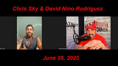 Chris Sky "RED ALERT WARNINGS FOR POTENTIAL TERROR EVENT" - June 28, 2025