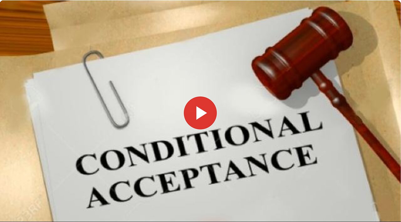 Do not refuse the jab but rather "conditionally" accept it upon proof of claim. Say what?