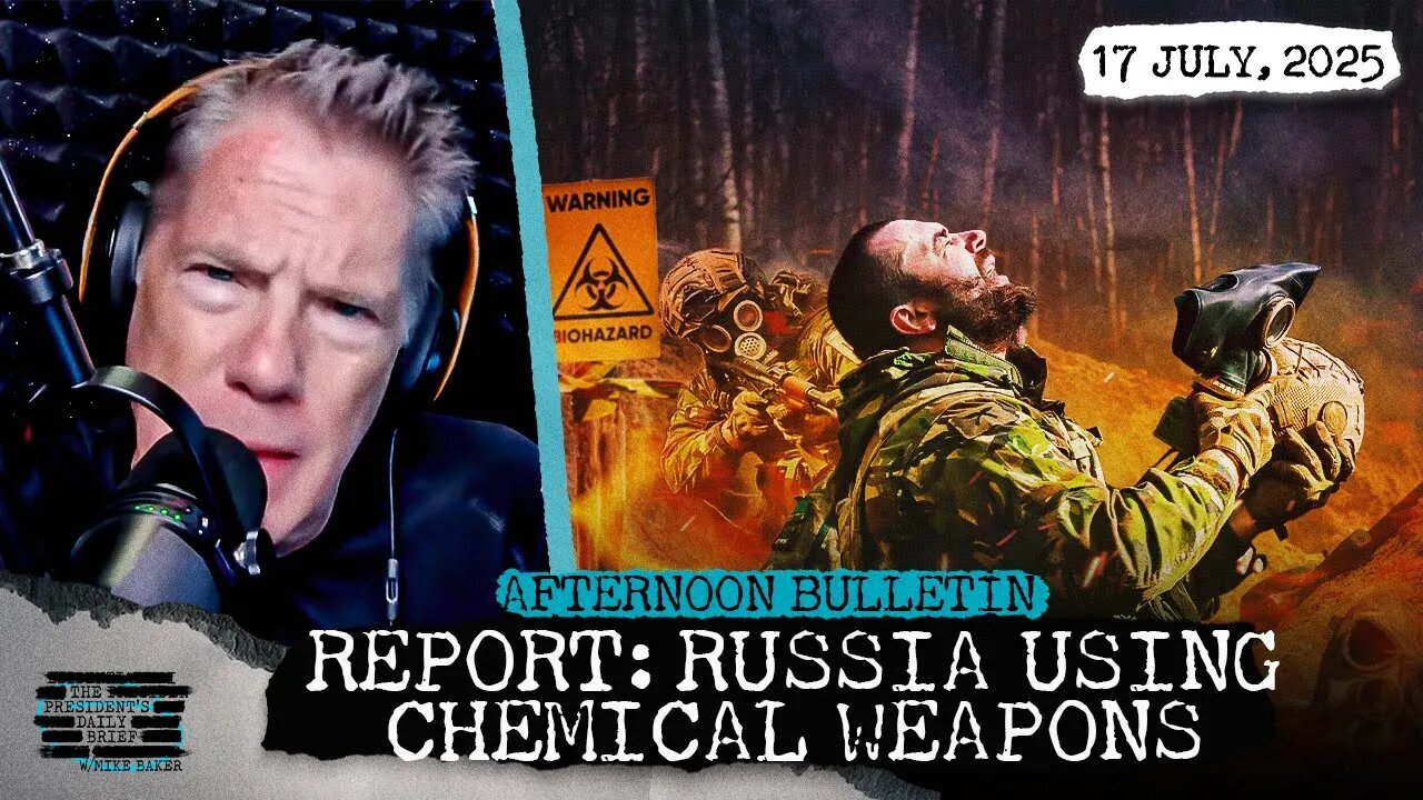 Report: Russia Using Chemical Weapons In Ukraine & Syrian President Lashes Out At Israel