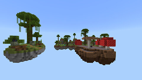 100 Days in Skyblock Without The Start Chest in Minecraft