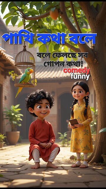 The Talking Parrot’s Secret! 🦜 | রনি, ঝিলিক আর জাফরের দারুণ মজার অ্যাডভেঞ্চার!