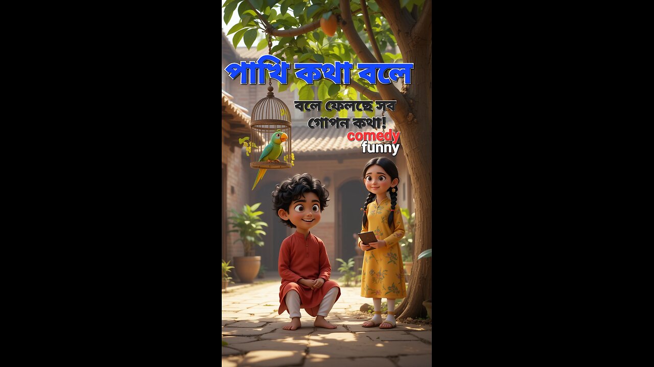 The Talking Parrot’s Secret! 🦜 | রনি, ঝিলিক আর জাফরের দারুণ মজার অ্যাডভেঞ্চার!