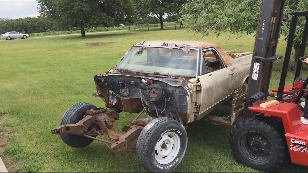 El Camino Trailer - First look at donor El Camino