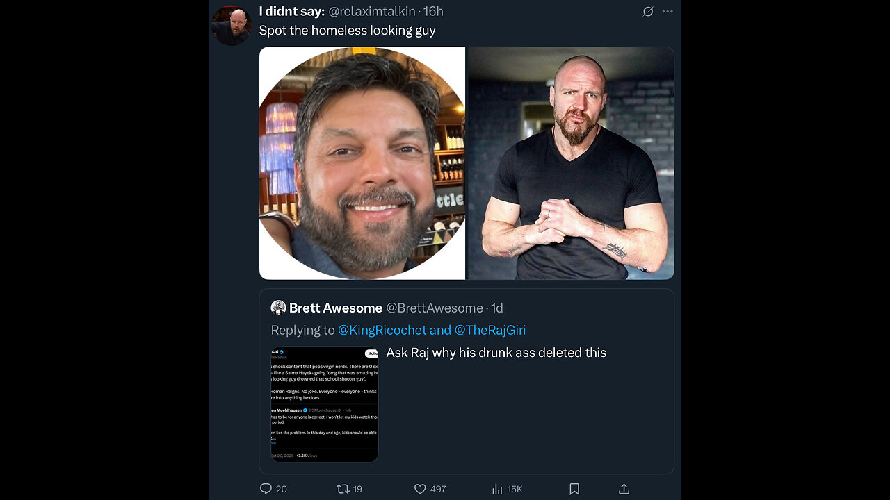 Raj Giri Makes AEW Fans MELT – They’re Attacking His Family Now?! #shorts