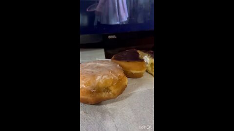 Hotdog Fucks A Doughnut