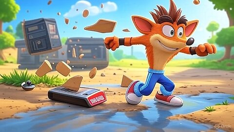 crashing... in?