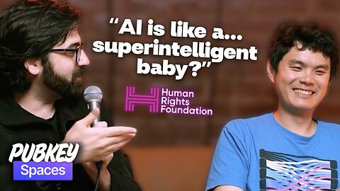 How AI Unlocks Free Speech Social Media (w/ HRF & Alex Gleason) | PubKey Spaces