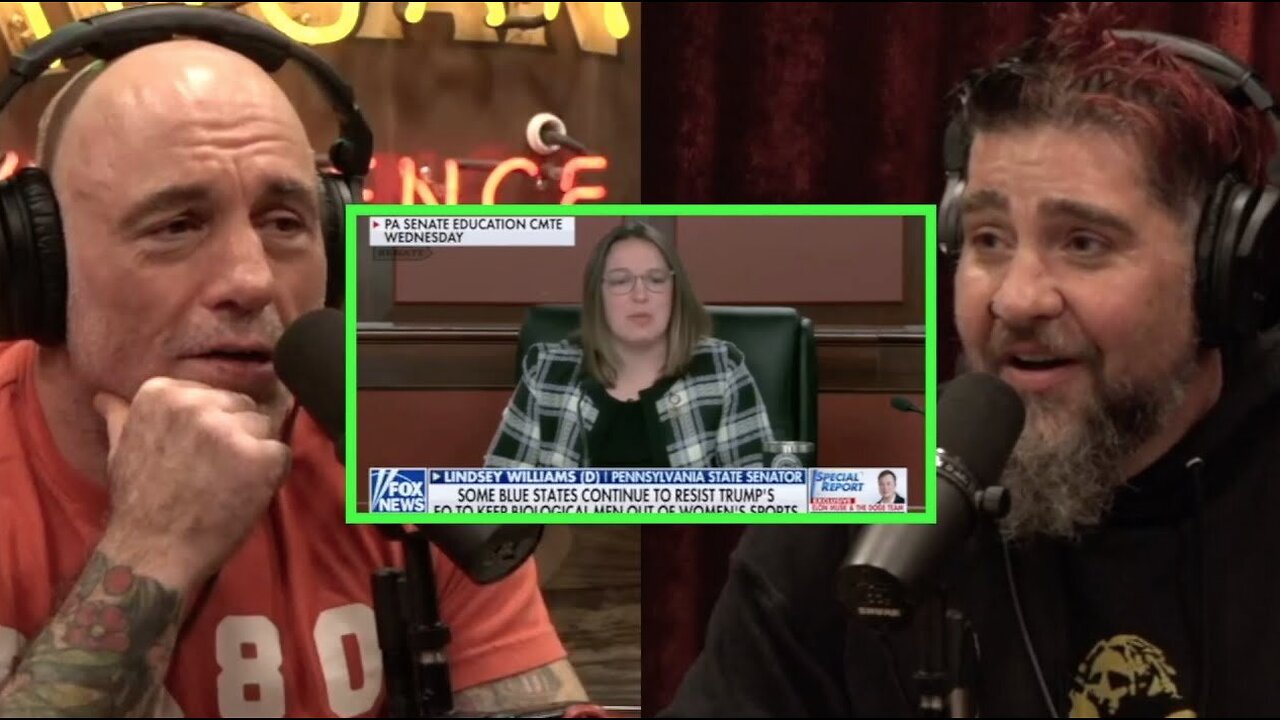 Joe Rogan Reacts to Senator Saying Men and Women Are Equals in Sports