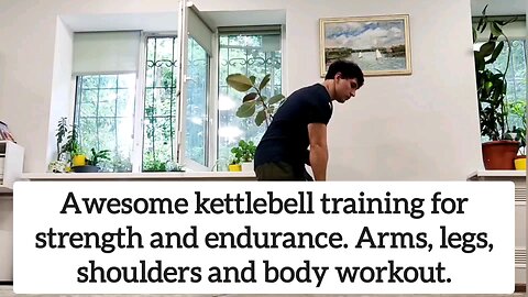 Kettlebell training Kettlebell training.