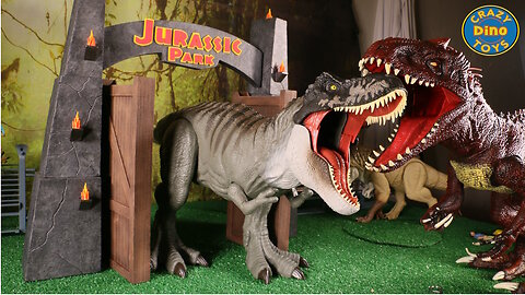 Jurassic World Rebirth Super Colossal Tyrannosaurus Rex TREX Unboxed DREX 2025 Mattel Dino Toys